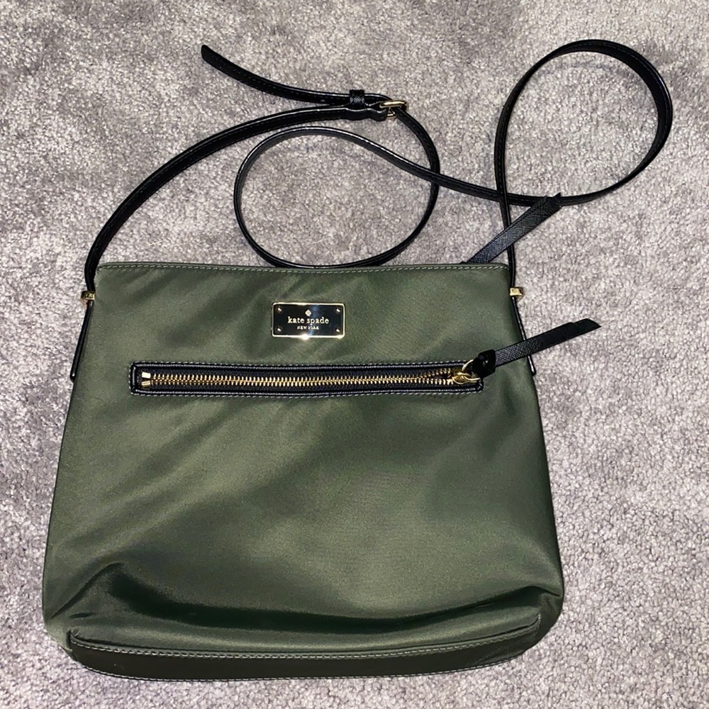 Dark Green Kate Spade Crossbody